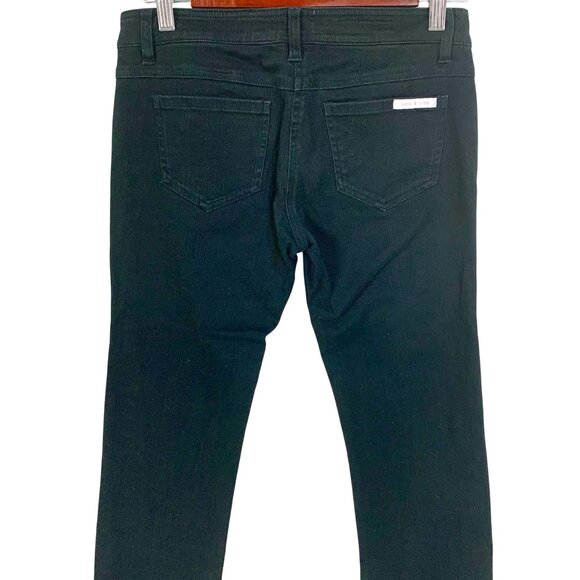 Sass & Bide Walk With Me Black Skinny Jeans 25 Brass Buttons Goth Grunge Biker - Picture 7 of 12